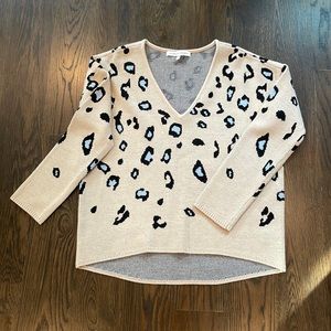 Cupcakes and Cashmere cheetah sweater.